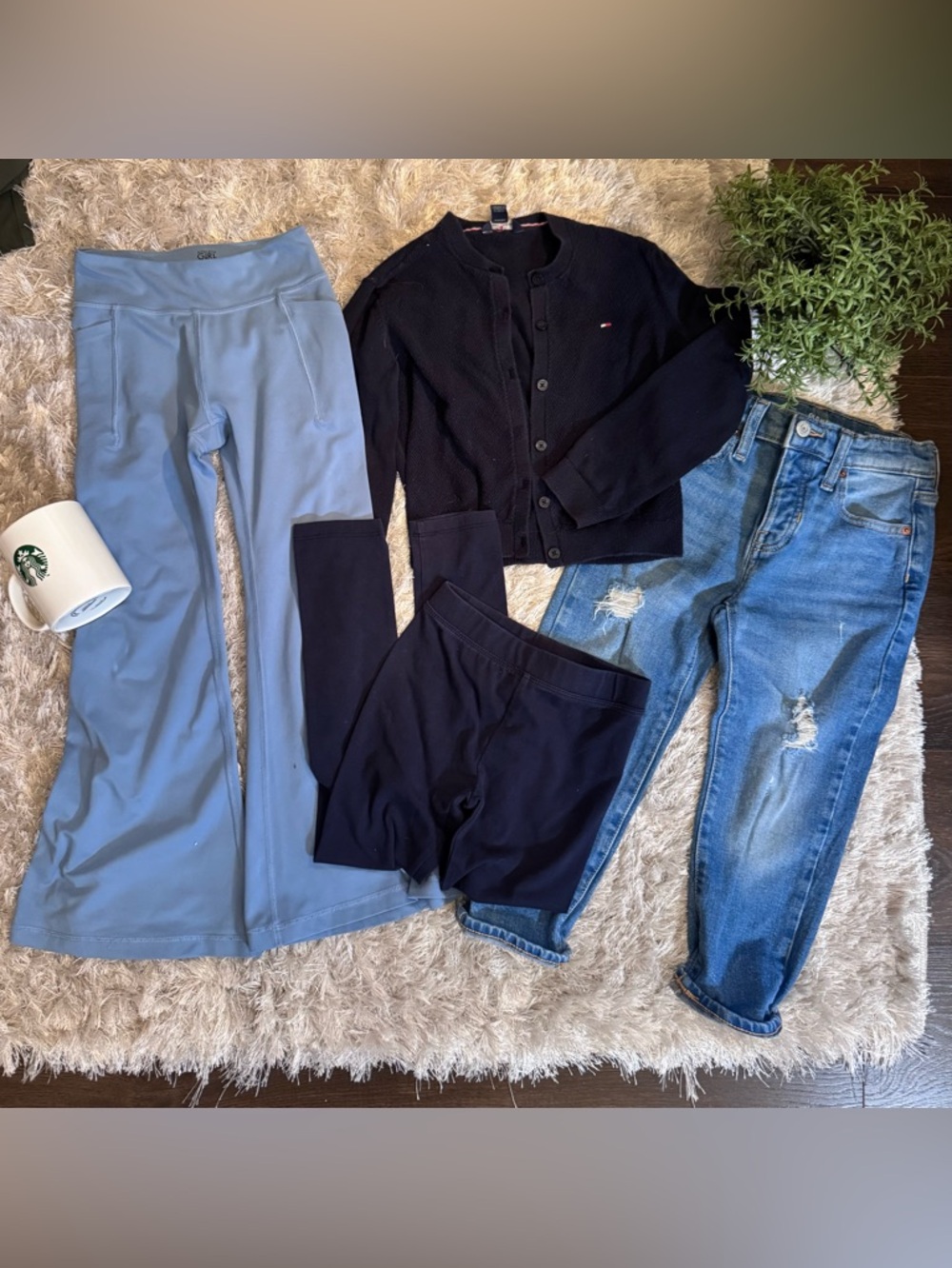 EUC (4)-Piece Athleta Girl, Tommy Hilfiger. etc. Sweater, Pants and More Size 6